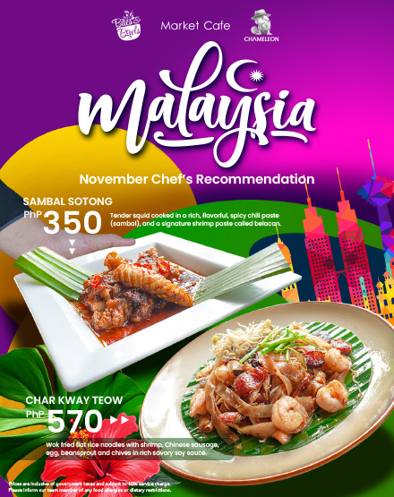 November's Chef Recommendation