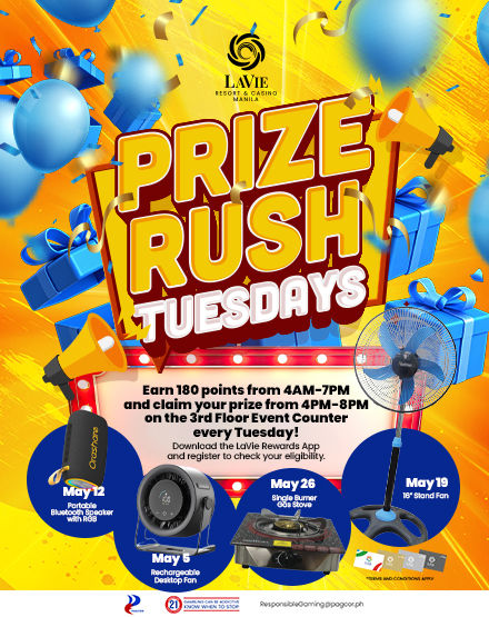 Prize Rush Tuesday